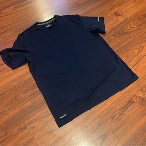 Navy blue Men’s mesh athleisure shirt M